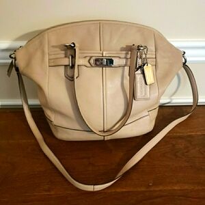 Coach CHELSEA JAYDEN Cream Beige ‎ LEATHER 17847